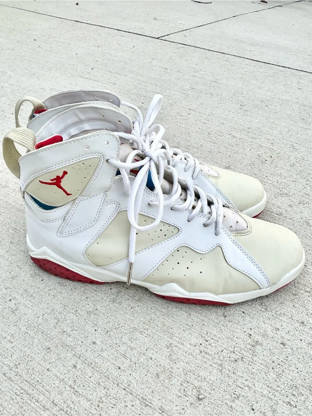 Air Jordan 7 Retro Hare High Top Men Size 12